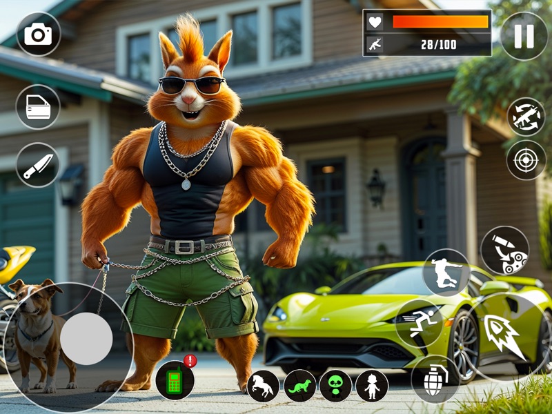 Squirrel Super Hero Action Sim screenshot 7