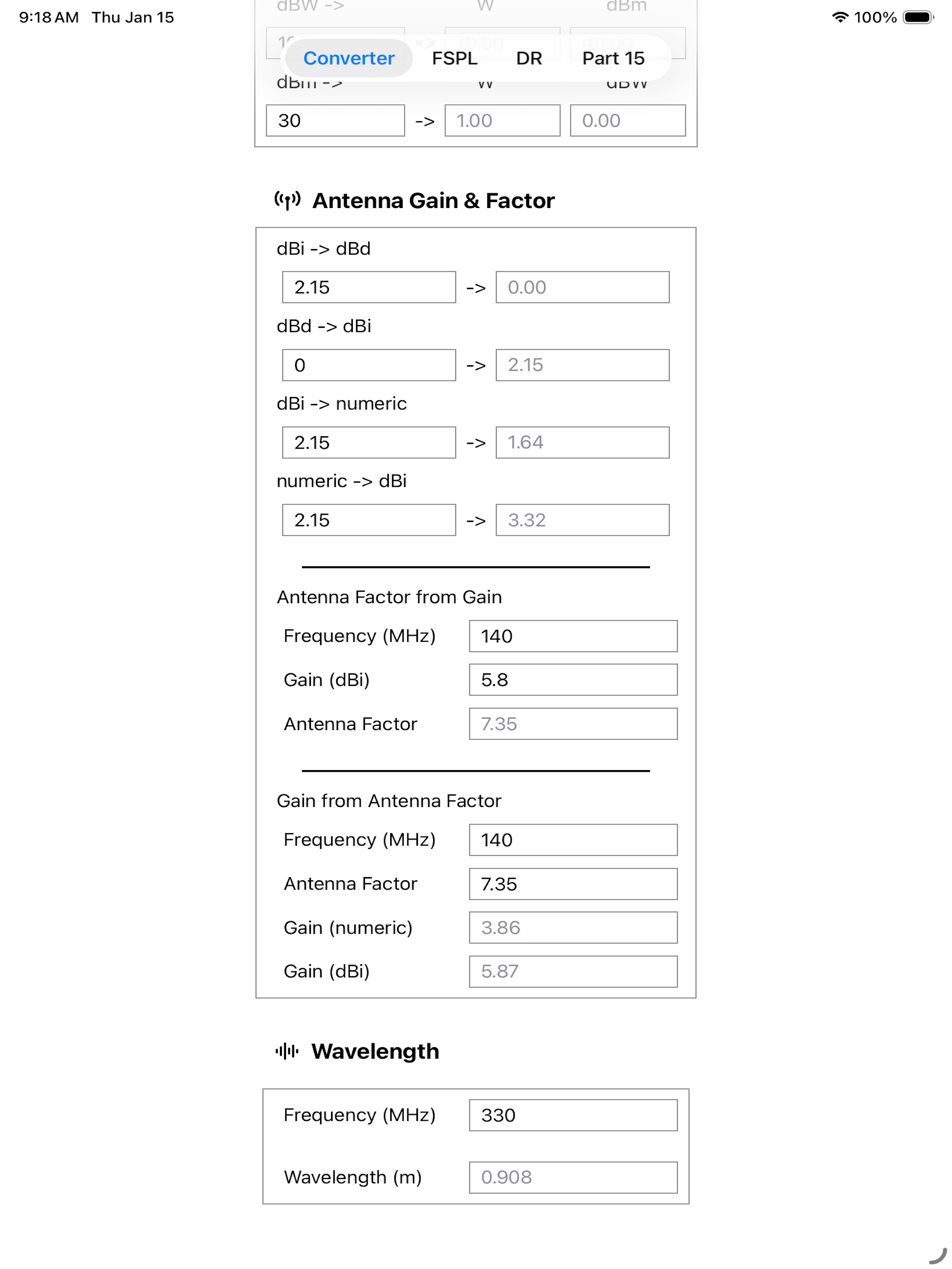 Electromagnetics Calculator