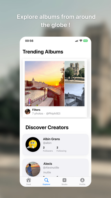 PostPic-Aesthetic Pics Editor iPhone screenshot 4 - Social Networking app