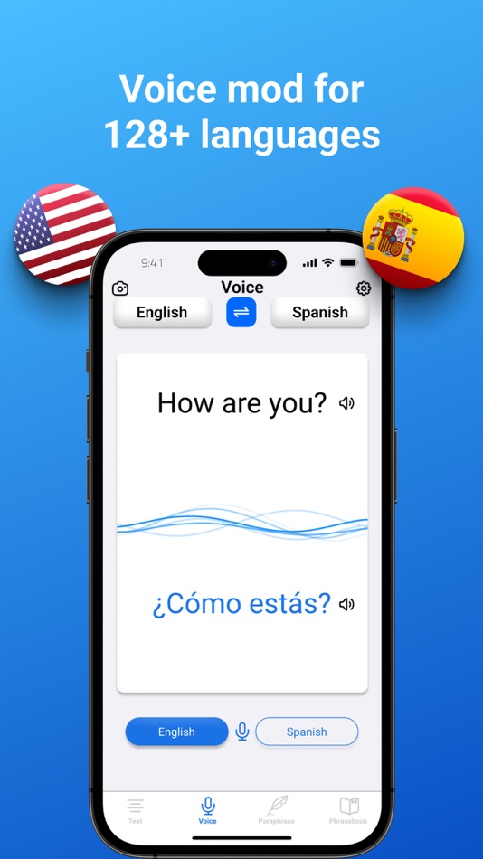 #4. AI Translator: Voice & Camera (iOS) Bởi: Mariya Vonchak