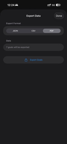 NextStep: Goals Tracker screenshot