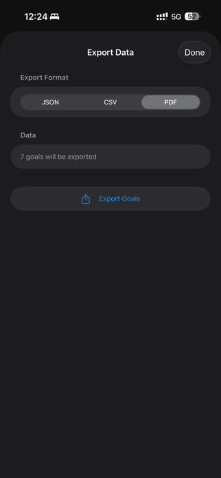 NextStep: Goals Tracker Screenshot 6 of 6