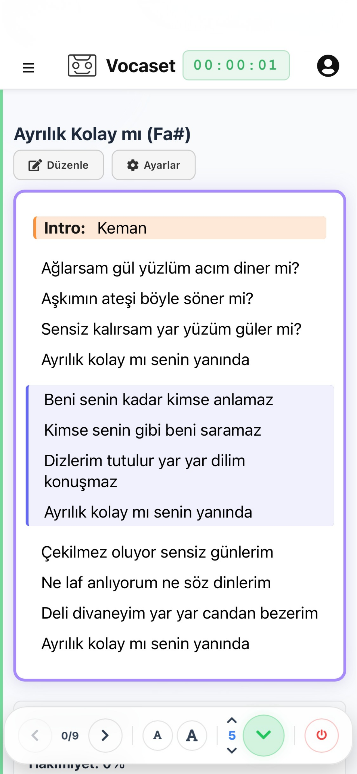 Vocaset