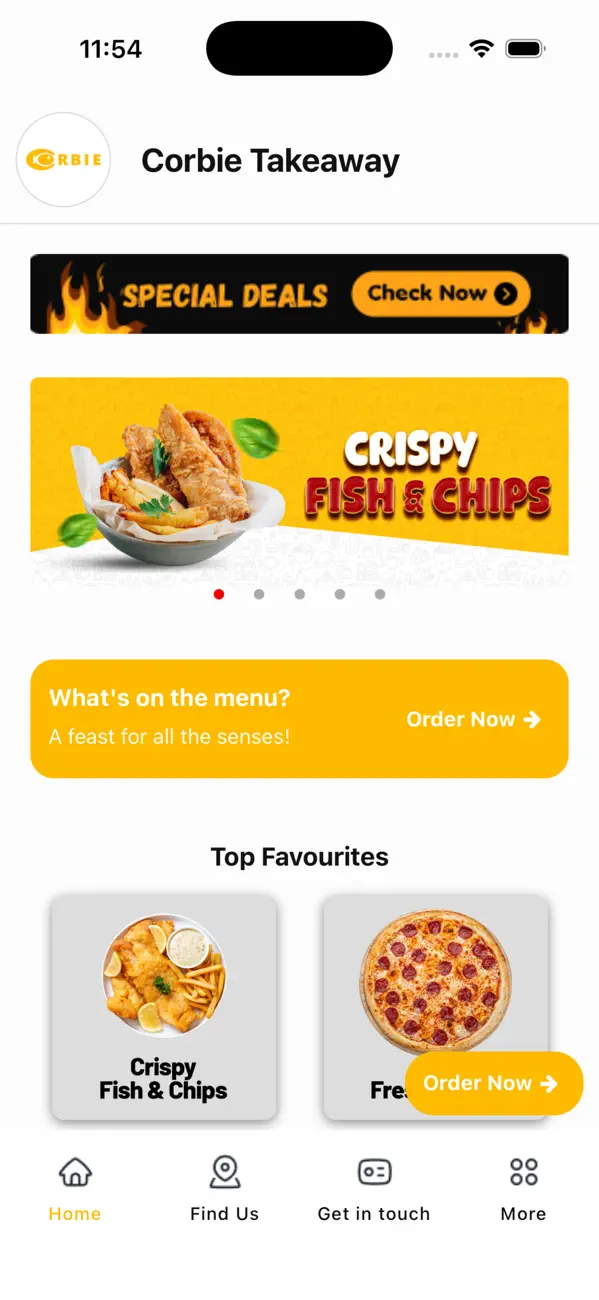 Screenshot #1 pour Corbie Takeaway Edinburgh