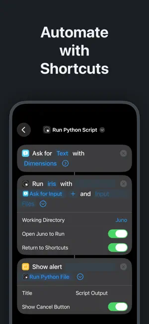 Juno – Python and Jupyter iPhone screenshot 4