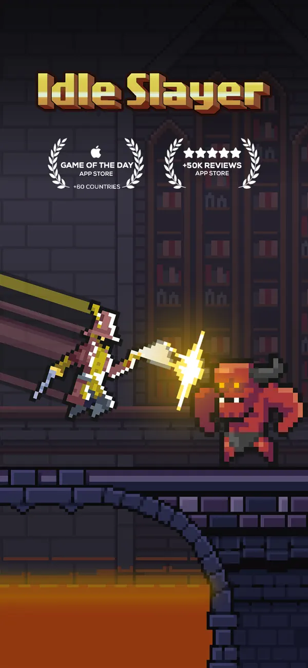 Screenshot #1 pour Idle Slayer: Addictive Clicker