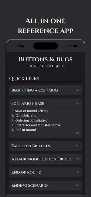 Buttons & Bugs Companion screenshot 1