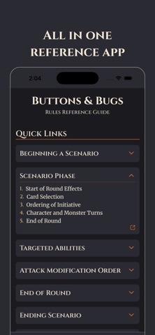Buttons & Bugs Companion iPhone screenshot