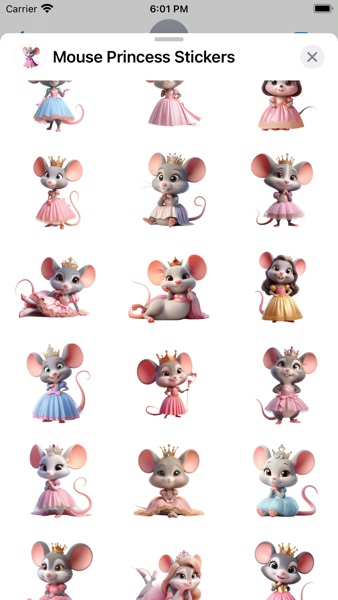 【图】Mouse Princess Stickers(截图2) 【图】Mouse Princess Stickers(截图2)