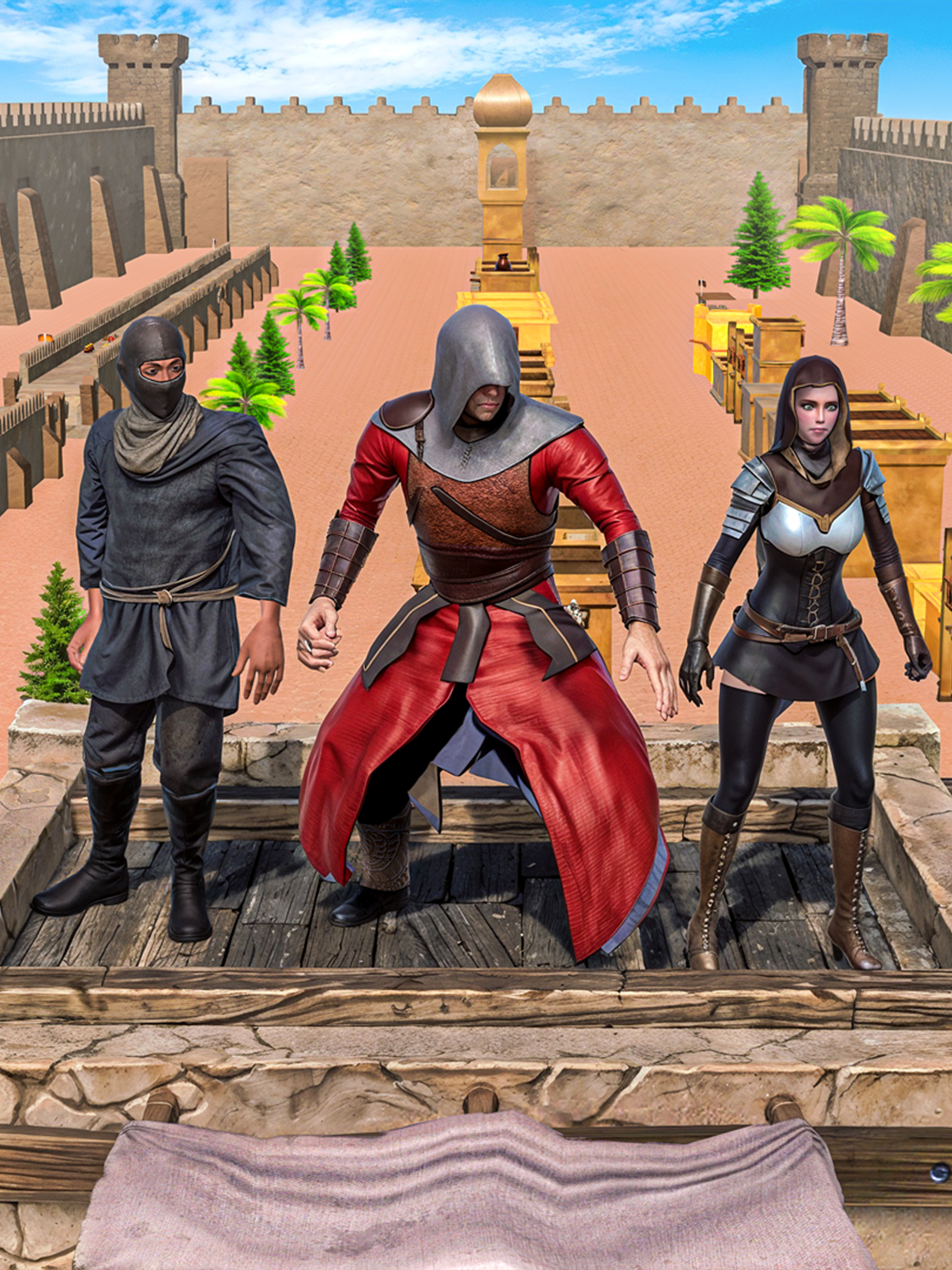 Parkour Runner Ancient City screenshot 5