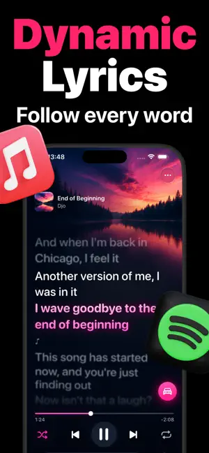 Dynamic Lyrics - Ride & Play screenshot 1