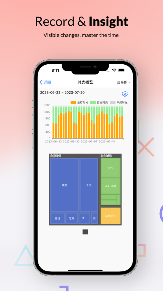 #8. TimeStore: Time Ledger (iOS) Podle: 红杰 余