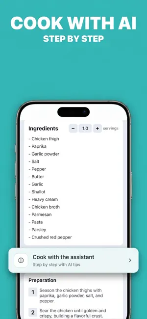 Meal Brain: TikTok Recipes iPhone screenshot 3