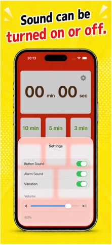 cooking timer + Screenshot 1 of 2