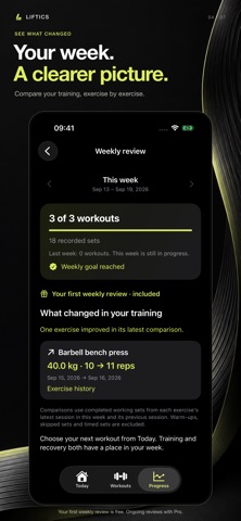 Liftics: Gym Workout Tracker screenshot 4