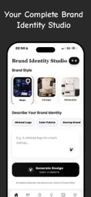 AI Brand Identity Studio Pro screenshot