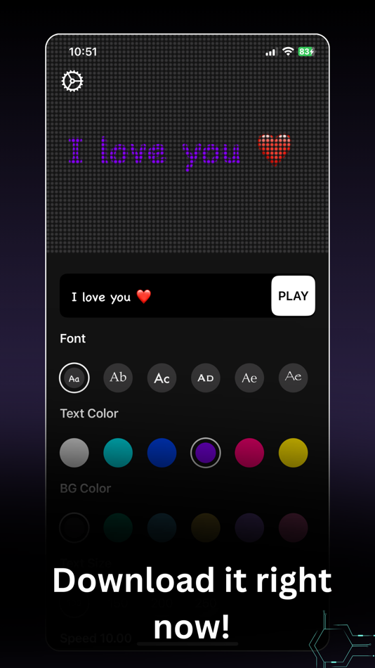 #3. Led Text - Marquee Scroller (iOS) 由: Jose Sapon