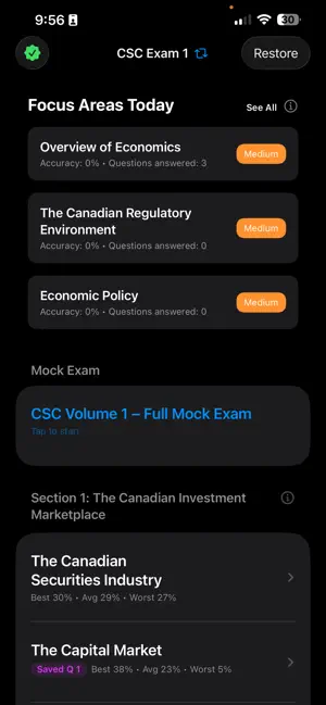 CSC Exam Prep screenshot 1