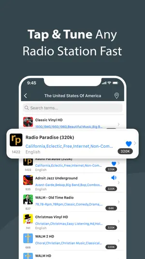 Radio Tuner - Live FM Stations screenshot 6