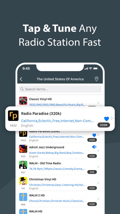 Radio Tuner - Live FM Stations screenshot-5