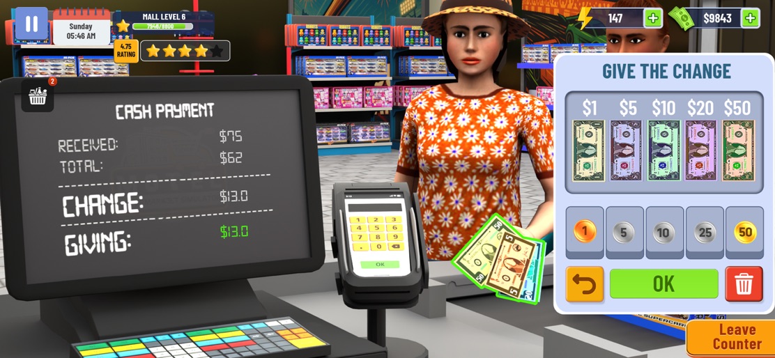 Mall & Fast Food Simulator 3D screenshot