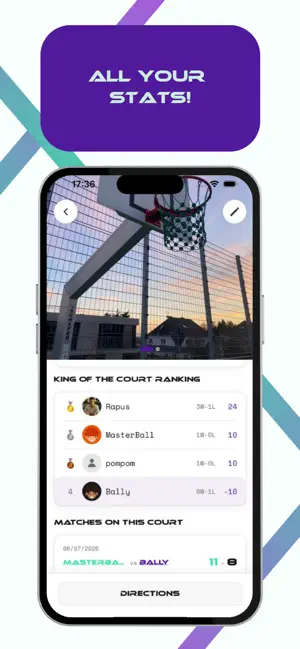Court Clash app screenshot 4