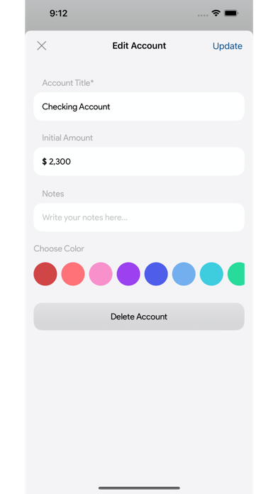 Wallet: Income & Expense Track Screenshot