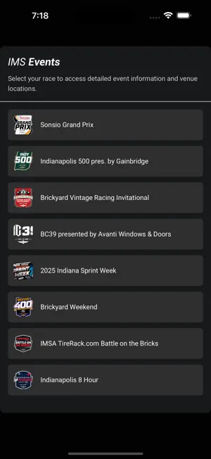 Indianapolis Motor Speedway screenshot 1