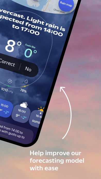 Meteum: weather radar・forecast Screenshot