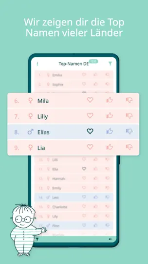 Screenshot von CharliesNames auf dem iPhone 8