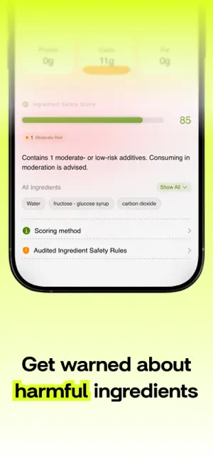 Behind the Label: Food Scanner screenshot 4