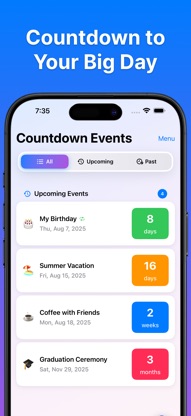Countdown Widget • screenshot 1