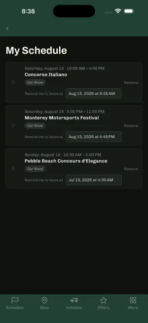 Monterey Car Week screenshot 2