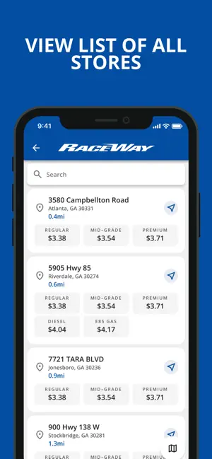 RaceWay Rewards screenshot 3