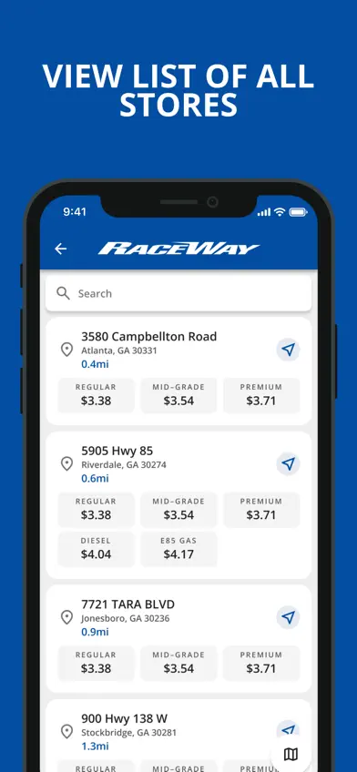RaceWay Rewards screenshot 3