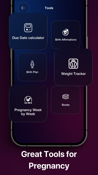 Contraction Tracker & Timer · screenshot