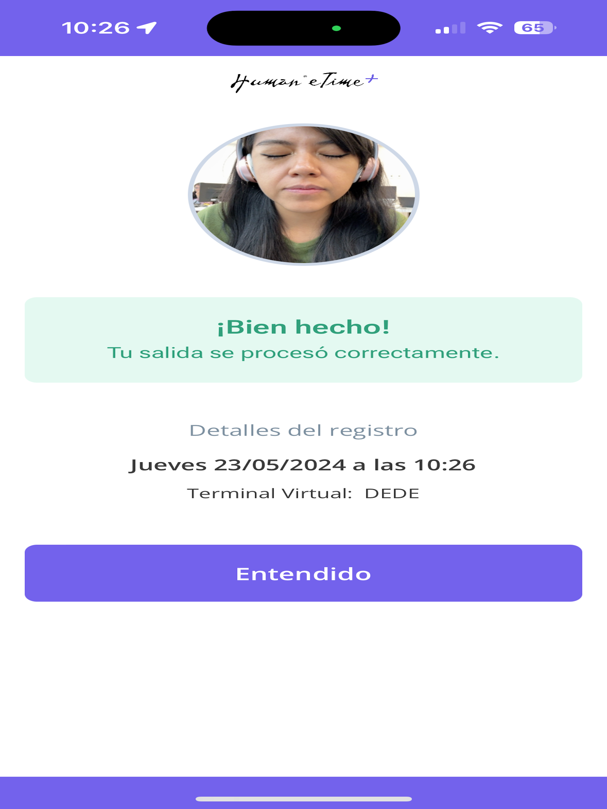 Human eTime screenshot 10