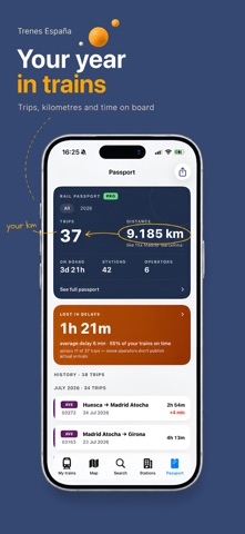 Spain Trains AVE, Renfe, OUIGO iPhone screenshot