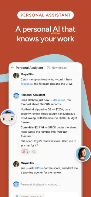 Hops: Team & AI Workspace screenshot 2