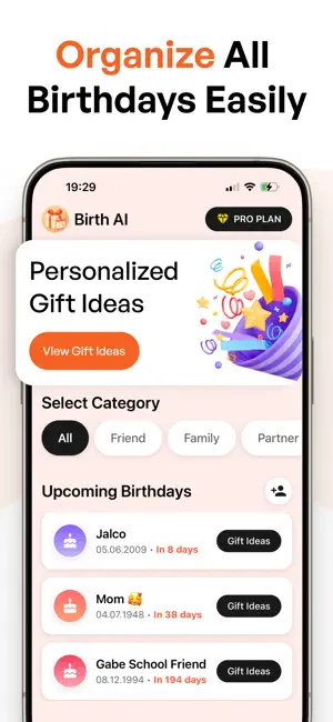 Birth AI - Birthday Reminder screenshot 4