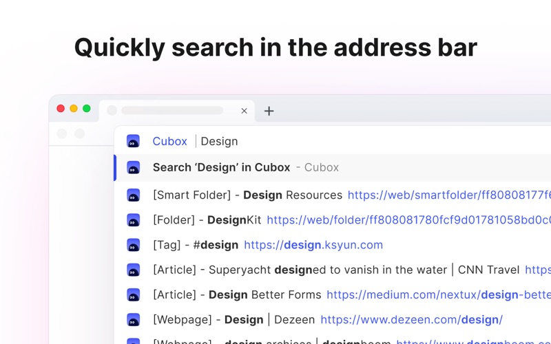 Cubox for Safari iPhone screenshot