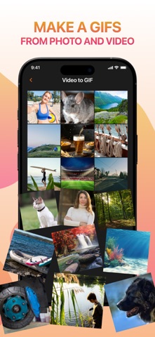 Gif Maker: Emoji Stickers app iPhone screenshot