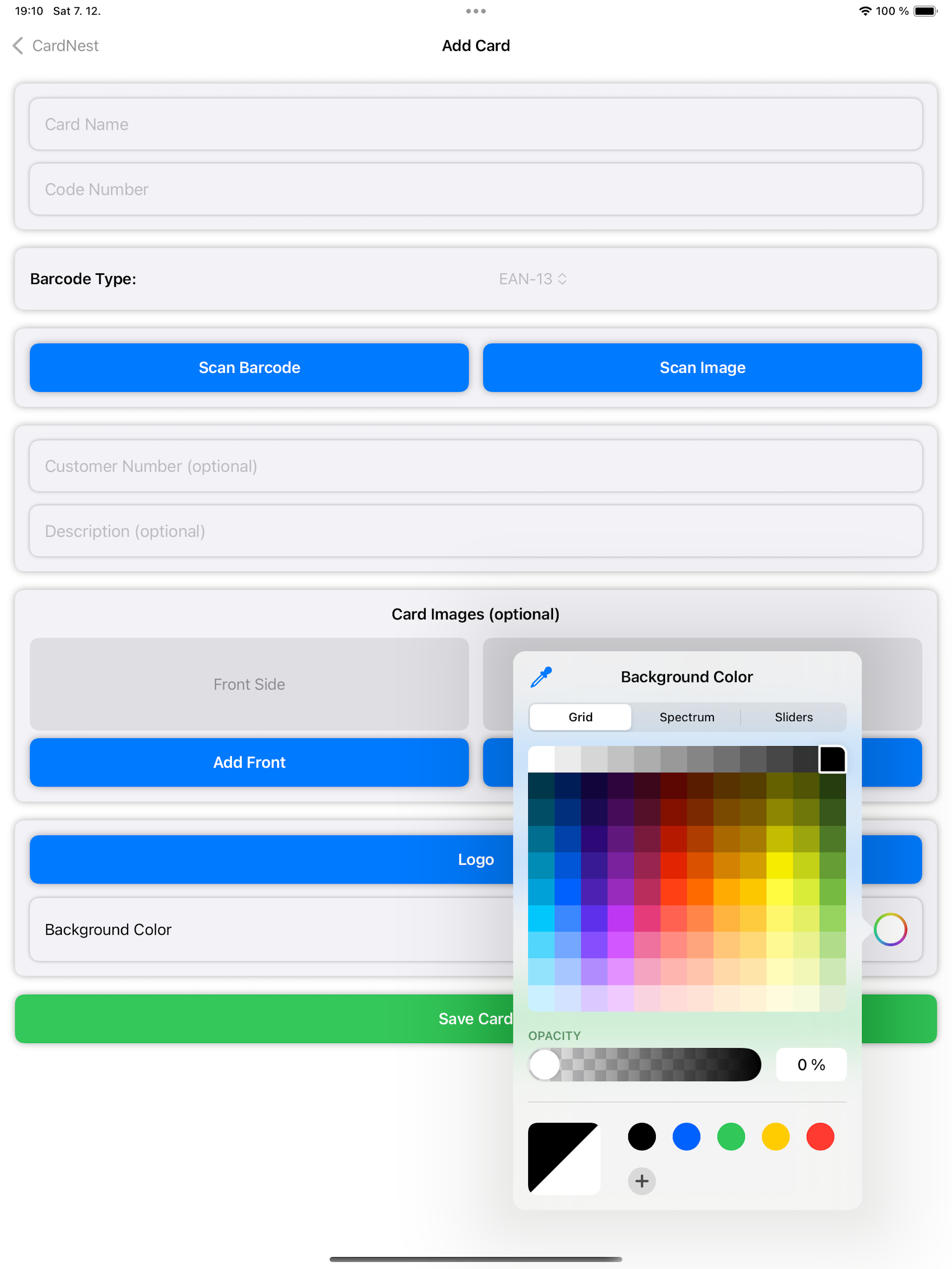 CardNest - Loyalty Cards