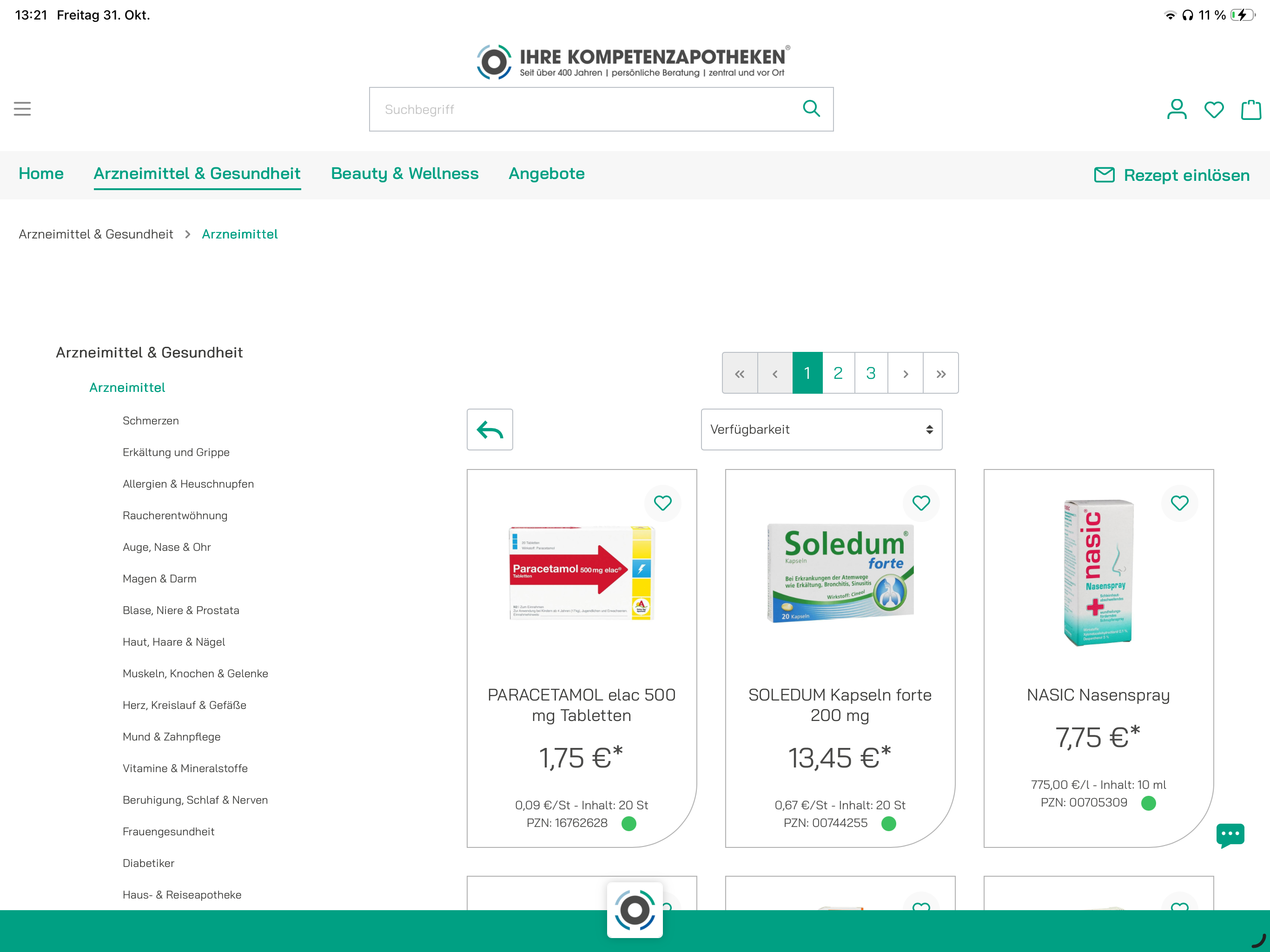 Ihre Kompetenzapotheken