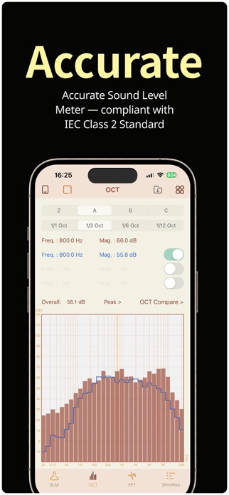 NoiseLab-Lite:Noise Meter,SLM Screenshot 2 of 5