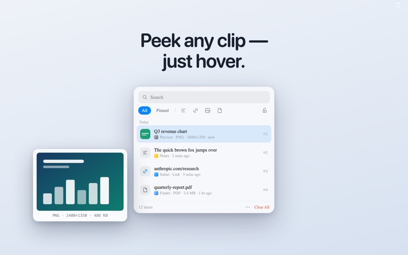 Stash – Clipboard Manager screenshot