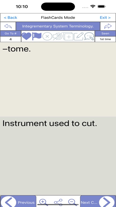 Medical Terminology By Topics Screenshot