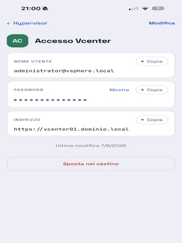 .kdbx - Password Manager iPad screenshot