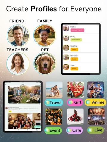 Relationship Journal｜Memorio iPad screenshot
