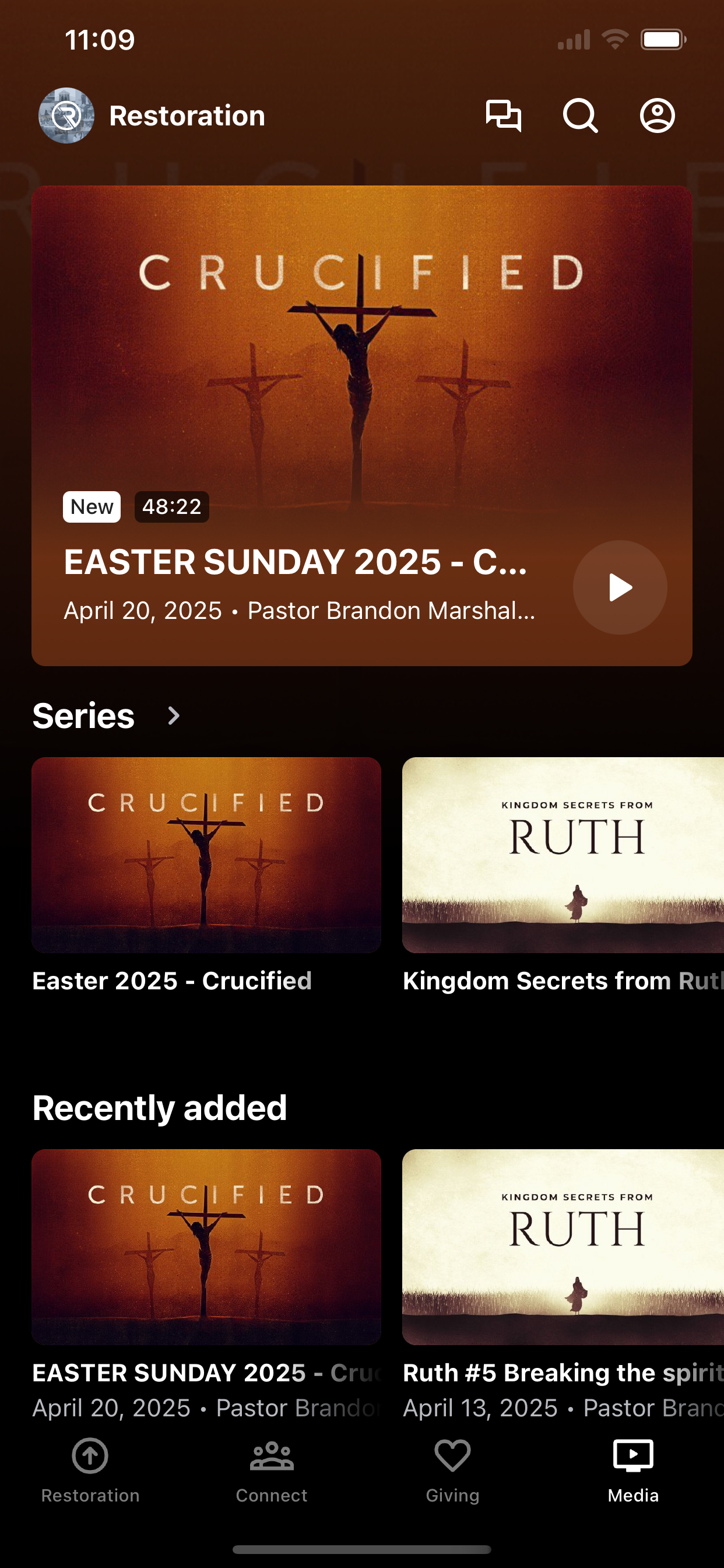 Restoration Church Louisiana screenshot 3